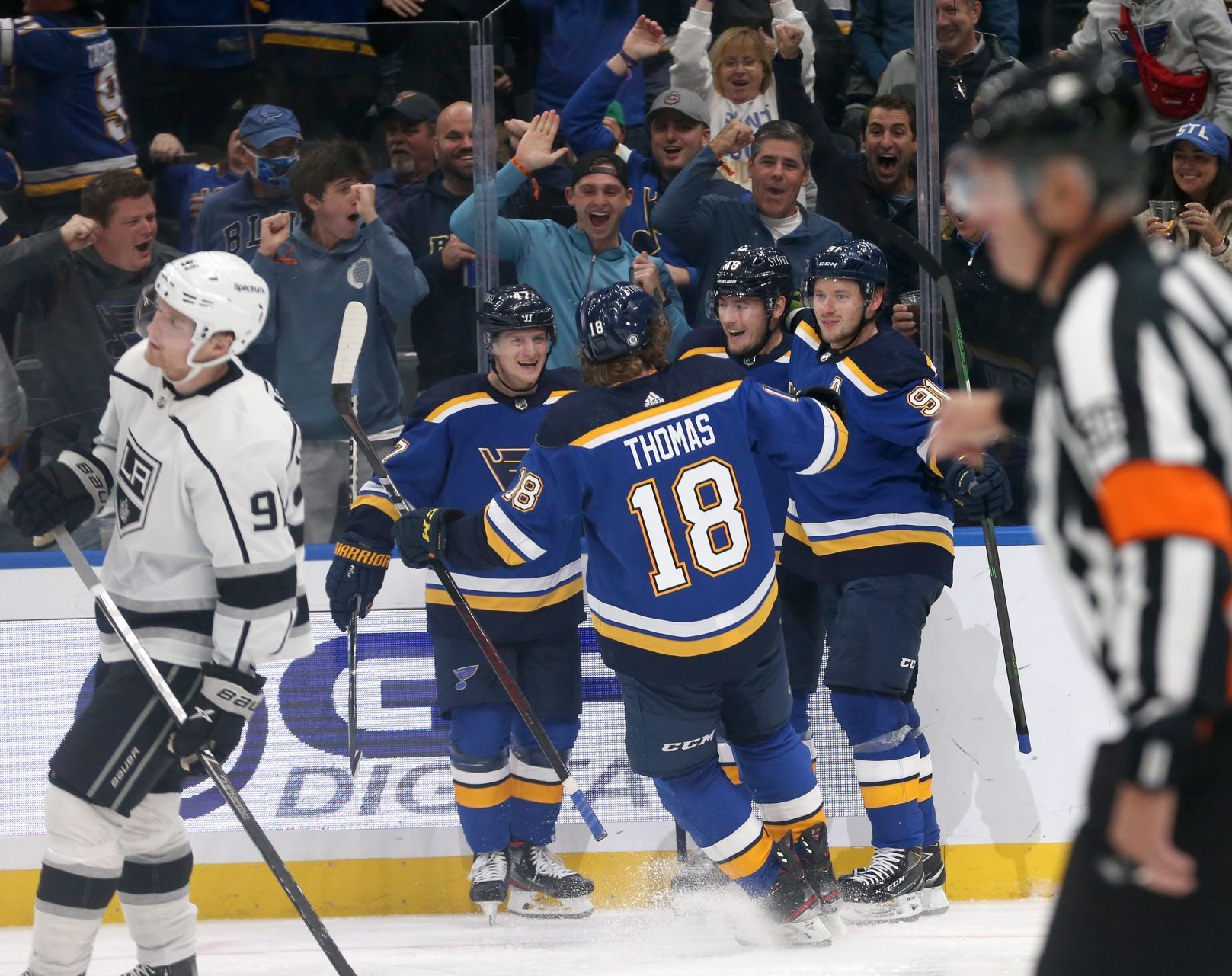 St. Louis Blues V Los Angeles Kings